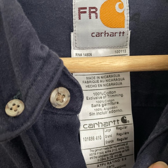 Carhartt Flame Resistant Buttondown Force - Picture 4 of 5
